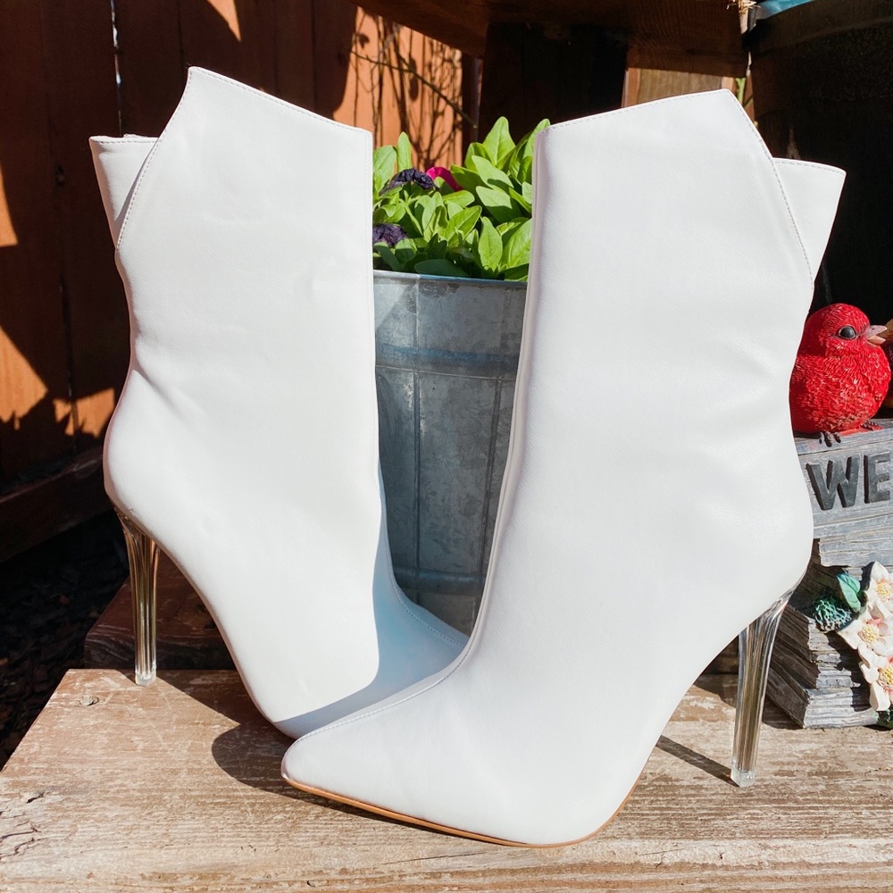 White Booties